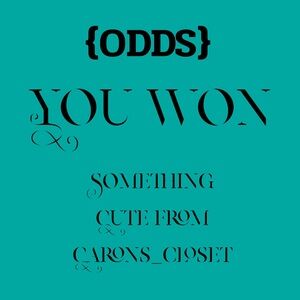odds 6/25 u won! @carons_closet